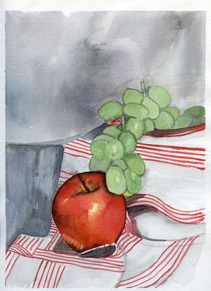 Apple Still Life